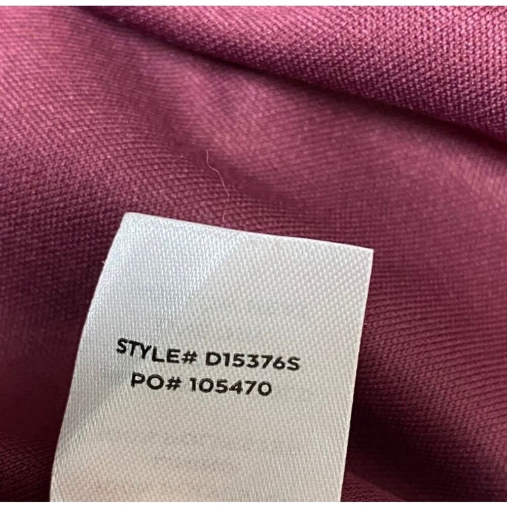 Lulus Forevermore Dress Womens XS Burgundy Halter Skater NWT Chiffon Party Prom - Picture 8 of 11